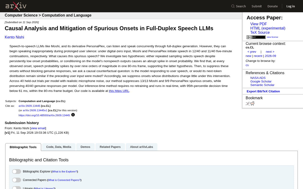 Causal Analysis and Mitigation of Spurious Onsets in Full-Duplex Speech LLMs