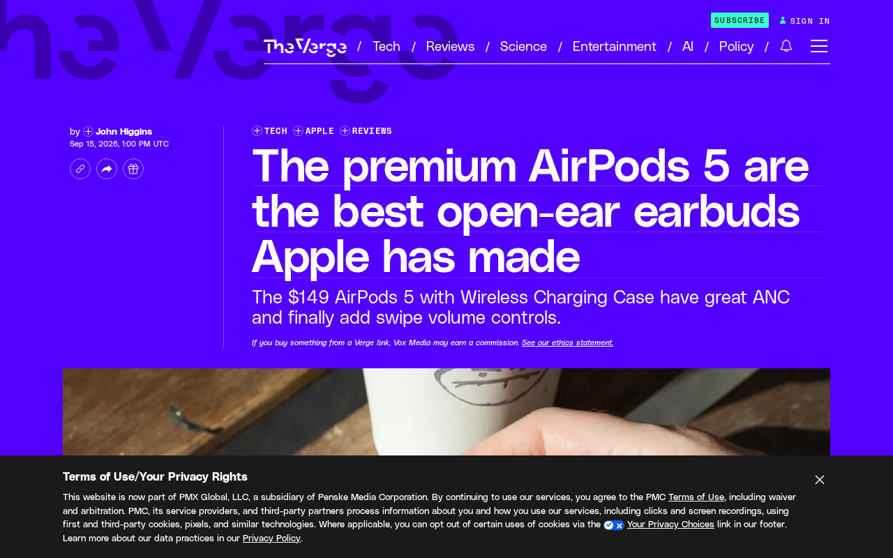 AirPods 5 Review: The Best Open-Ear Earbuds Apple Has Ever Made
