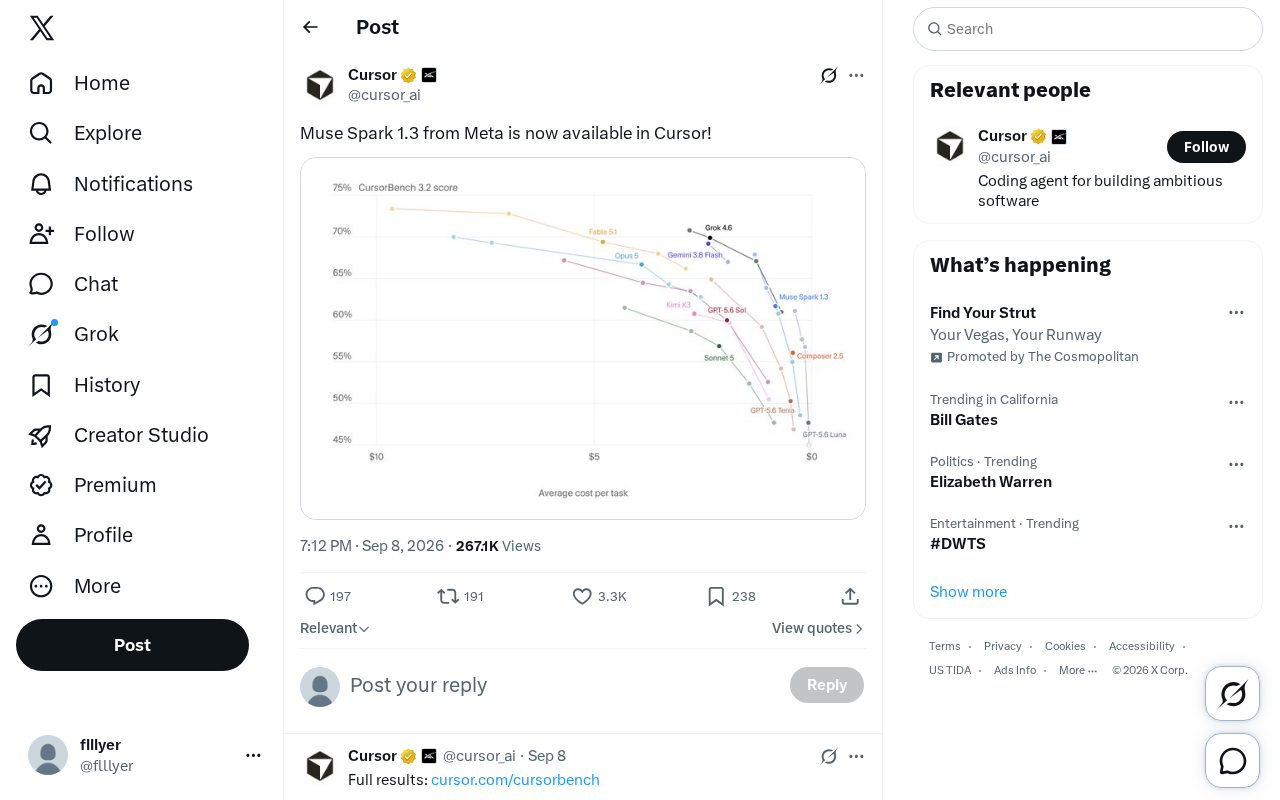 Meta Muse Spark 1.3 Lands in Cursor: A New Option for AI-Assisted Coding