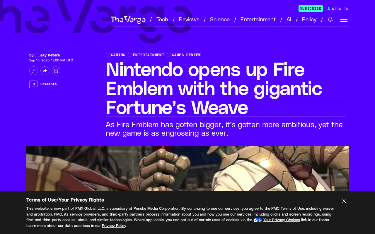 Nintendo's Open-World Design Evolution: Breaking Down Fire Emblem Fortune's Weave
