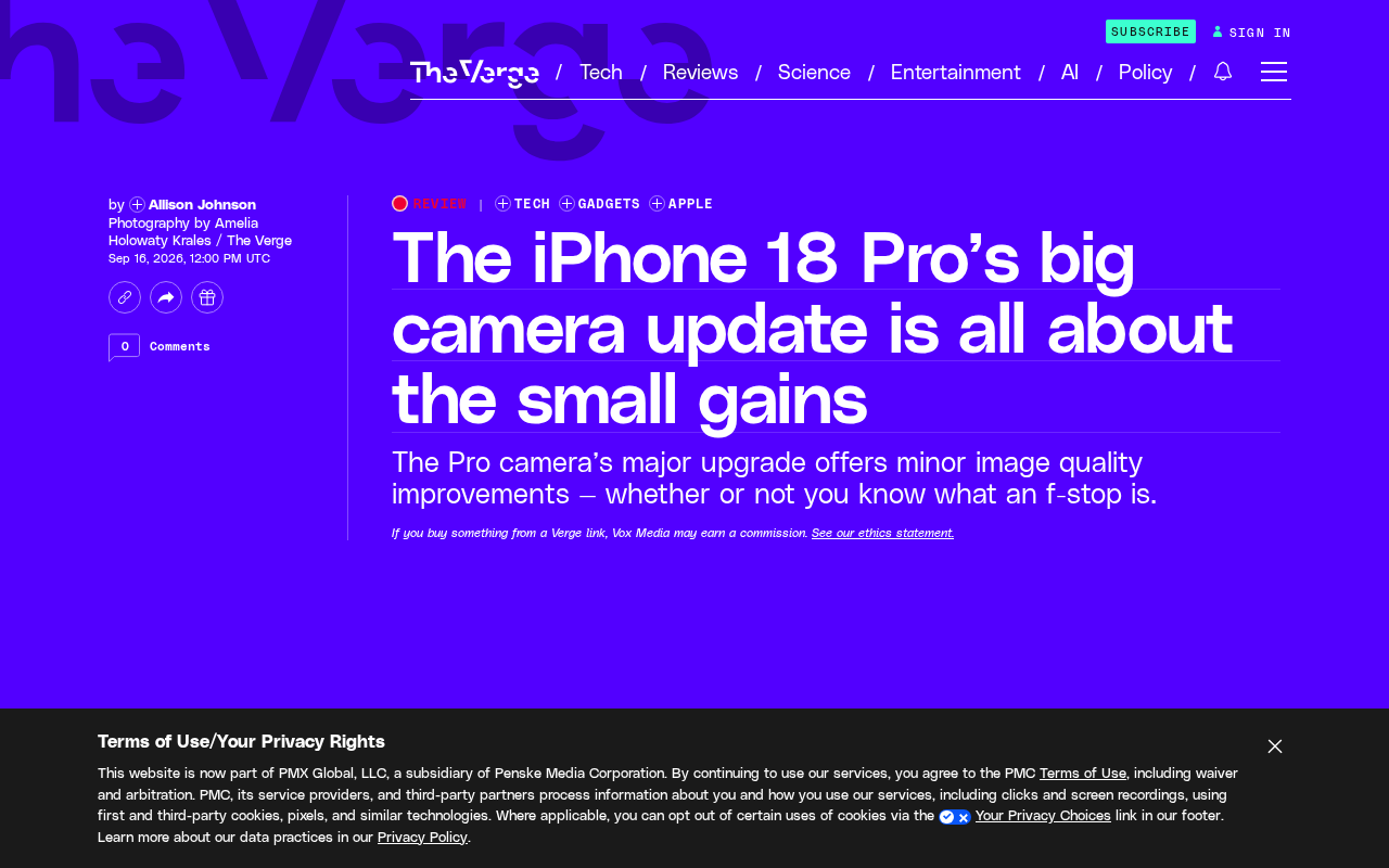 iPhone 18 Pro Camera Upgrades: The Value Hidden in the Details