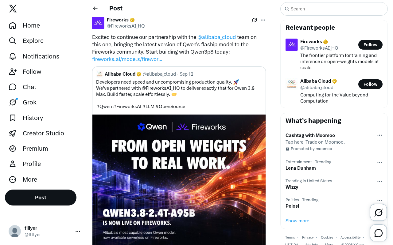 Fireworks Partners with Alibaba Cloud to Launch Qwen3 Flagship Models