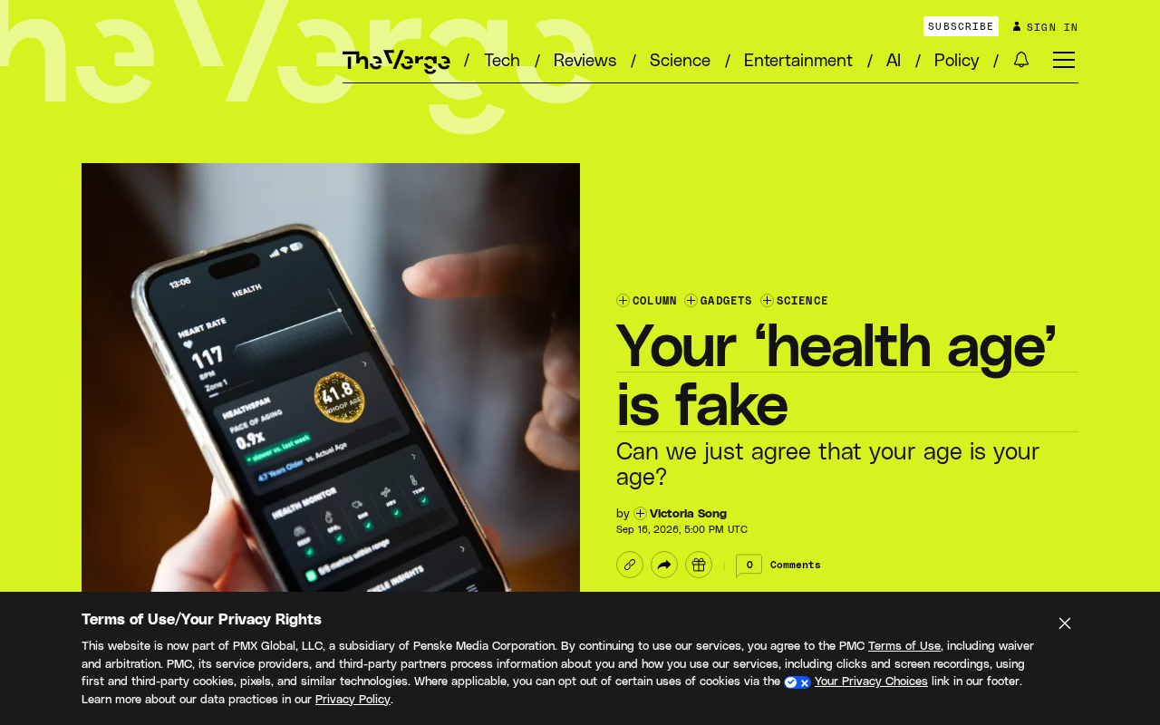 Don't Be Fooled by 'Health Age': The Pseudoscience Trap in Wearable Devices