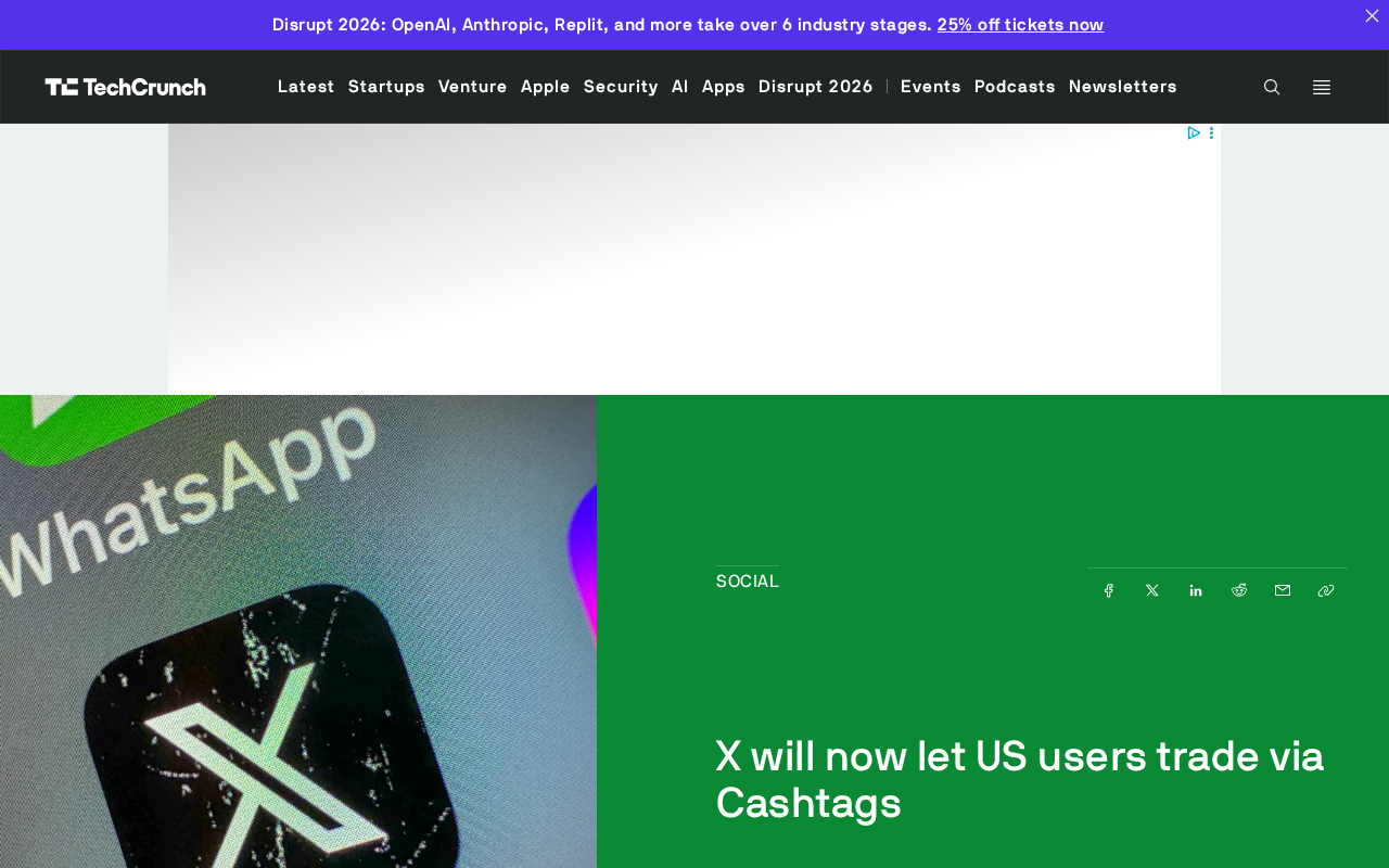 X上线Cashtags股票交易功能,社交与市场界限消融