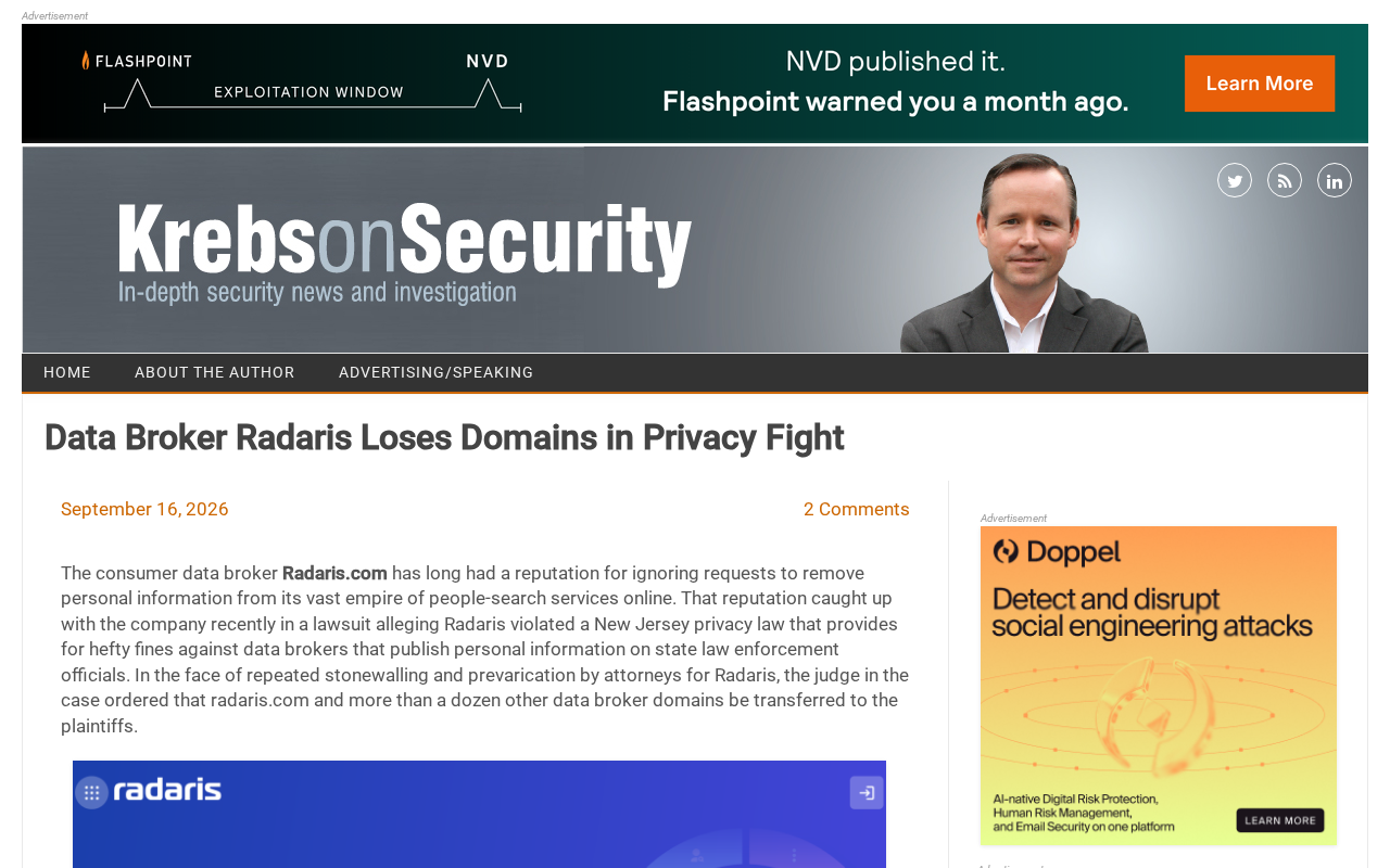 Data Broker Radaris Loses Domain in Privacy Lawsuit: A New Signal in the Battle for Privacy