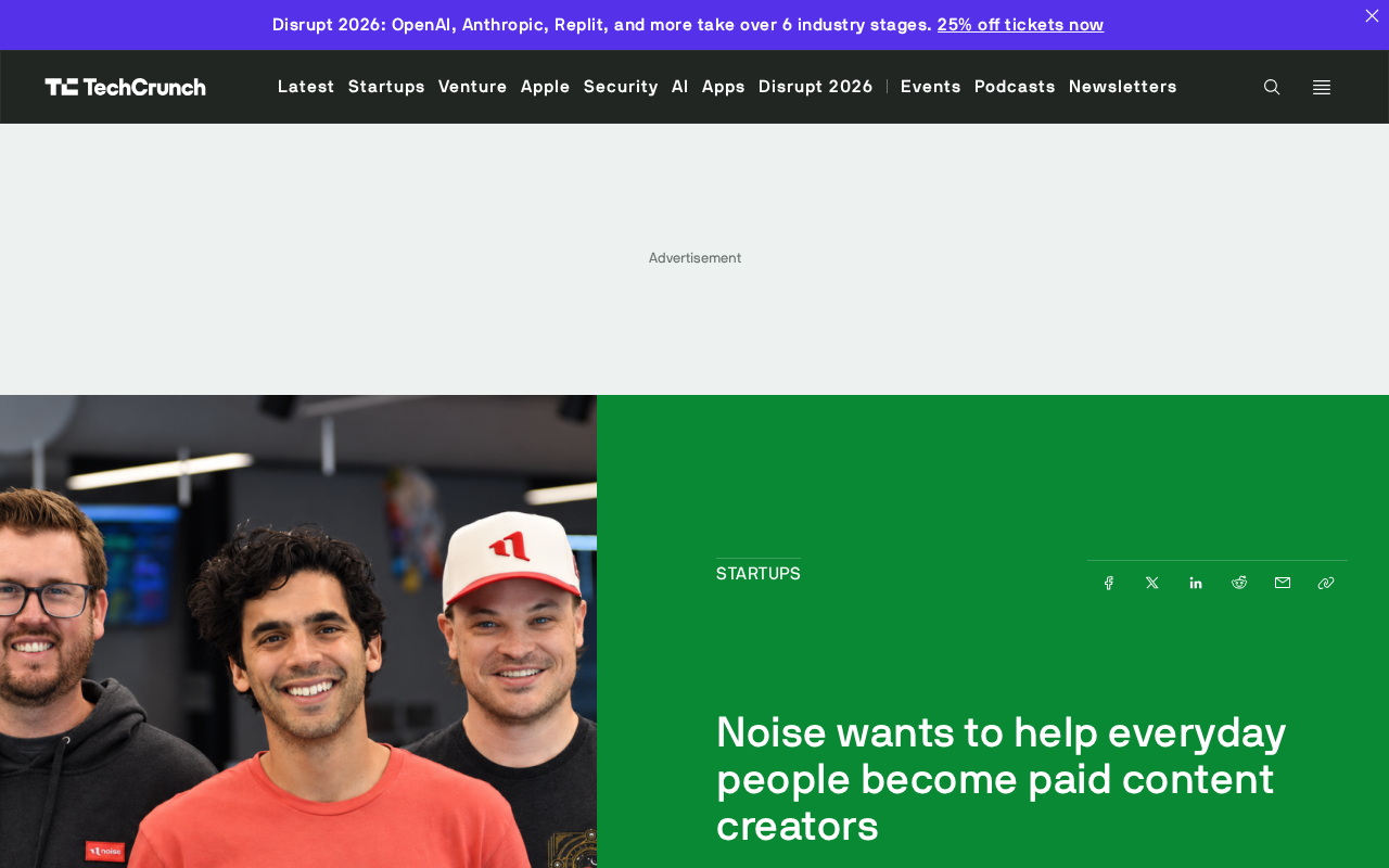 Noise Platform: A New Marketing Experiment That Lets Everyday People Earn Money from Content Creation