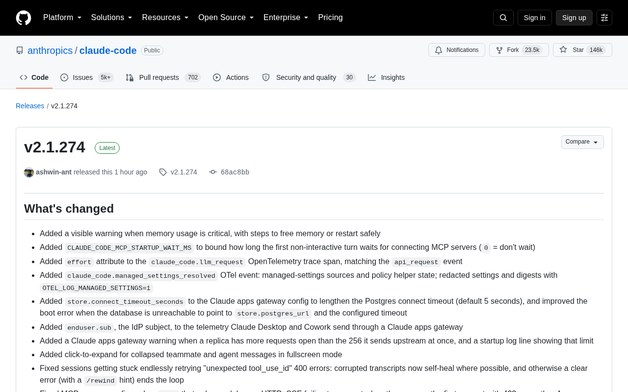 Claude Code v2.1.274 Update Breakdown: MCP Stability, Memory Warnings, and VSCode Experience Improvements