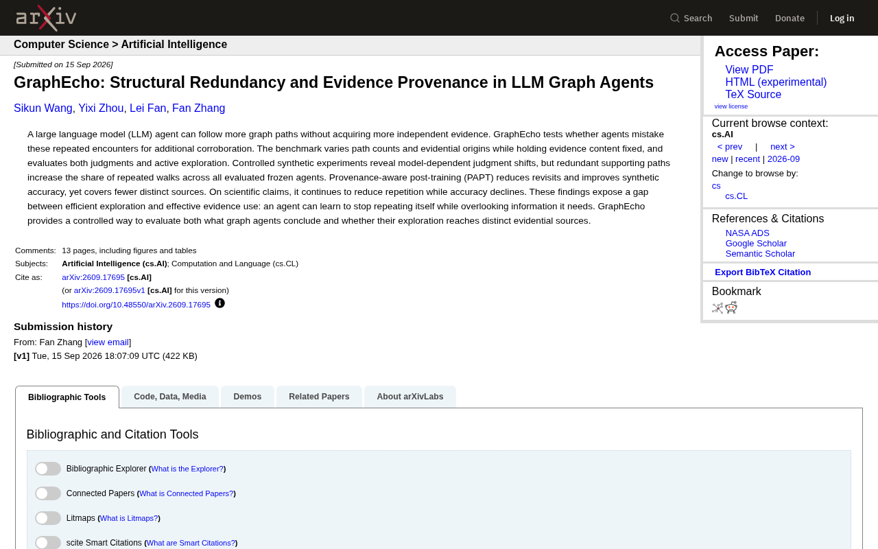 GraphEcho: Exposing the Evidence Redundancy Trap in LLM Graph Agents
