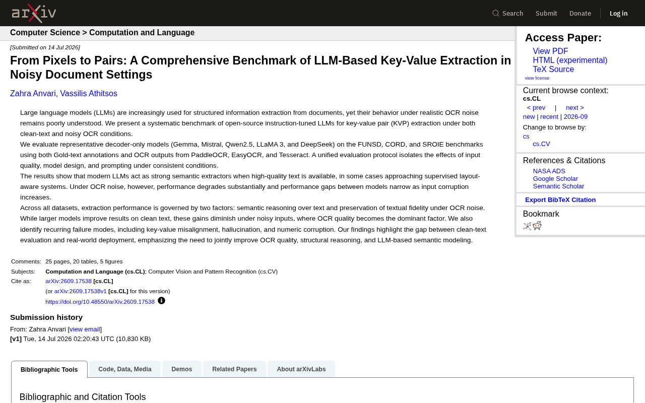 LLM Document Information Extraction Under OCR Noise: A Comprehensive Benchmark