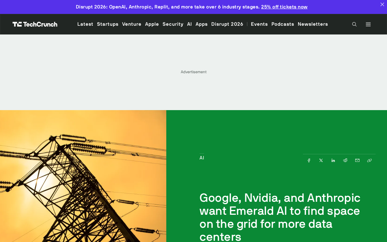 Google and Nvidia Join Forces with Emerald AI to Tackle Data Center Power Grid Crisis