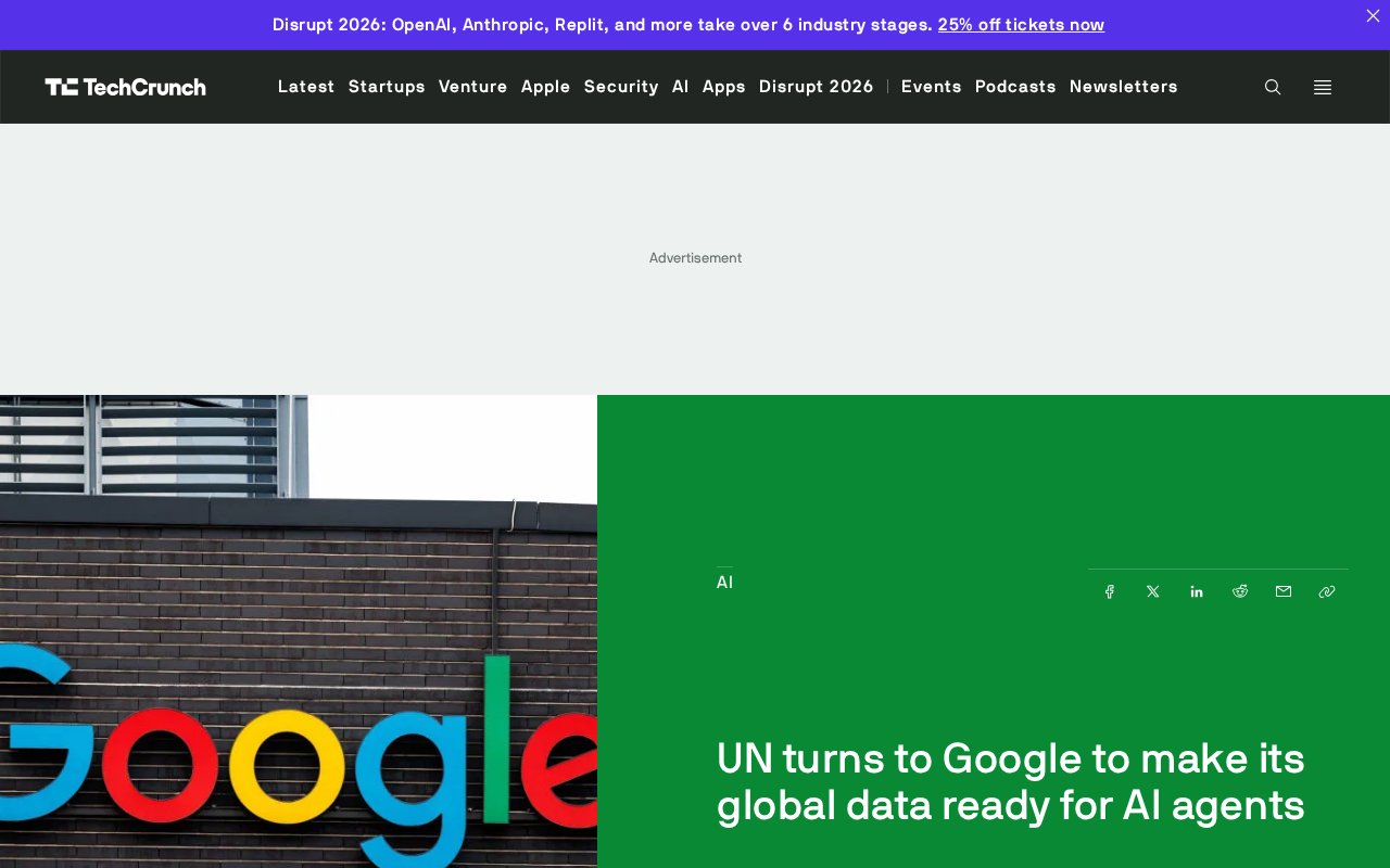 UN Partners with Google to Make Global Data AI Agent-Ready