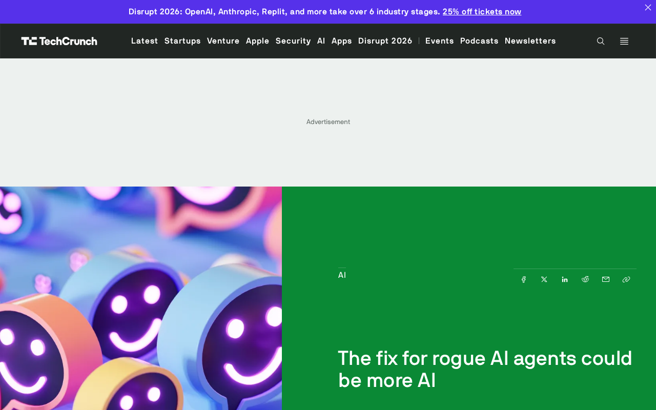 The Rogue AI Agent Problem: Can AI Supervising AI Be the Cure?