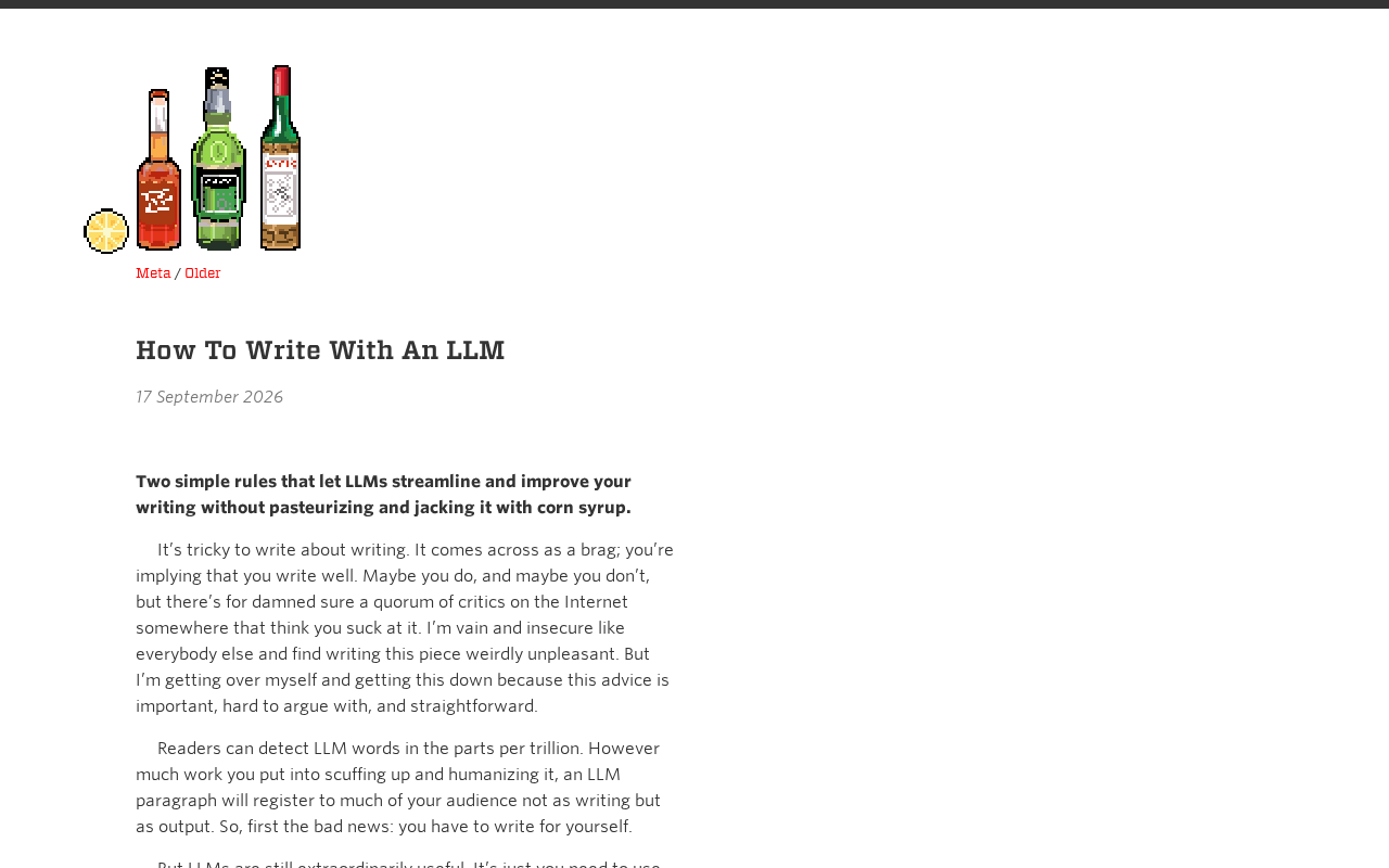 How to Write with an LLM: Methods and Boundaries