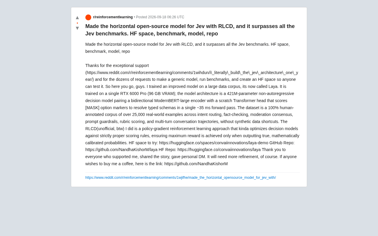 Laya开源决策模型:421M参数用RLCD超越Jev基准