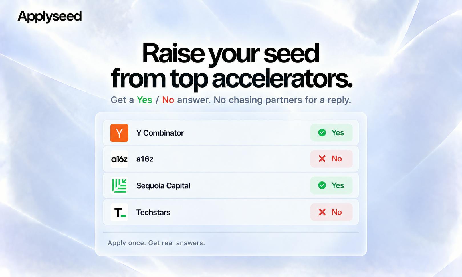 ApplySeed: The AI Tool Helping Startups Apply to Accelerators and Secure Funding