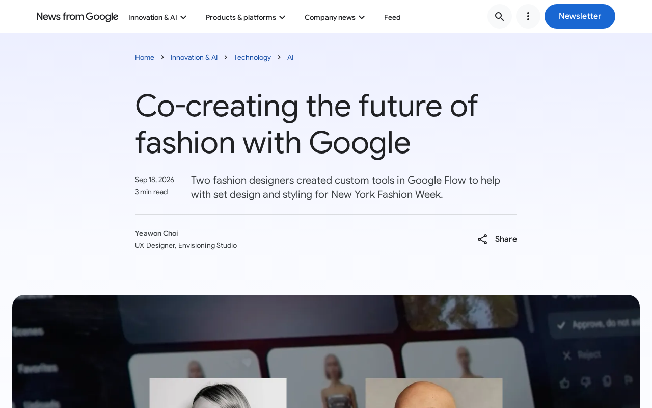 Google Teams Up with Fashion Designers: AI Tool Flow Makes Its Way to New York Fashion Week