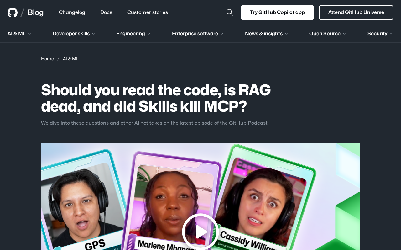 AI热点争论:RAG已死?Skills取代MCP了吗?