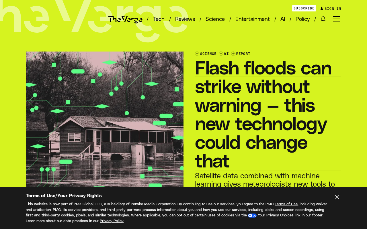 Flash Floods Strike Without Warning — How New Technology Buys Precious Time