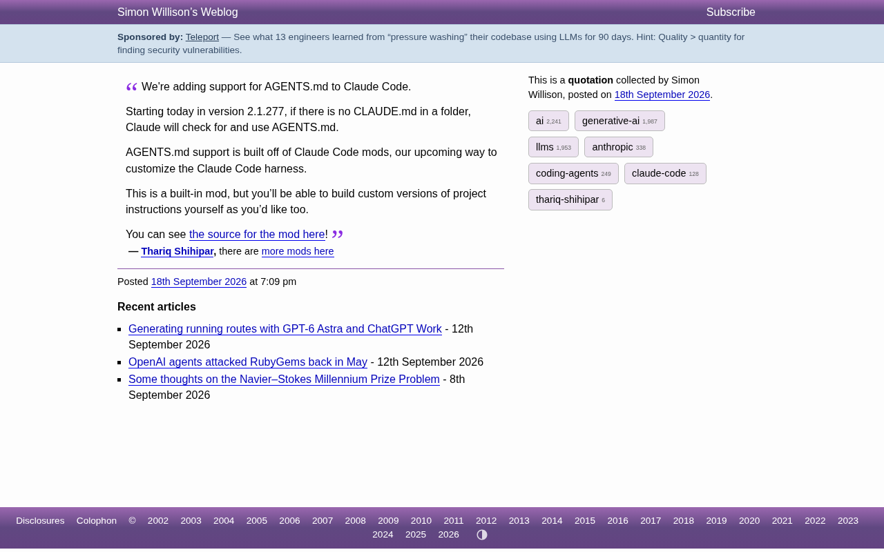 Claude Code Now Supports AGENTS.md: Coding Agents Move Toward a Unified Standard