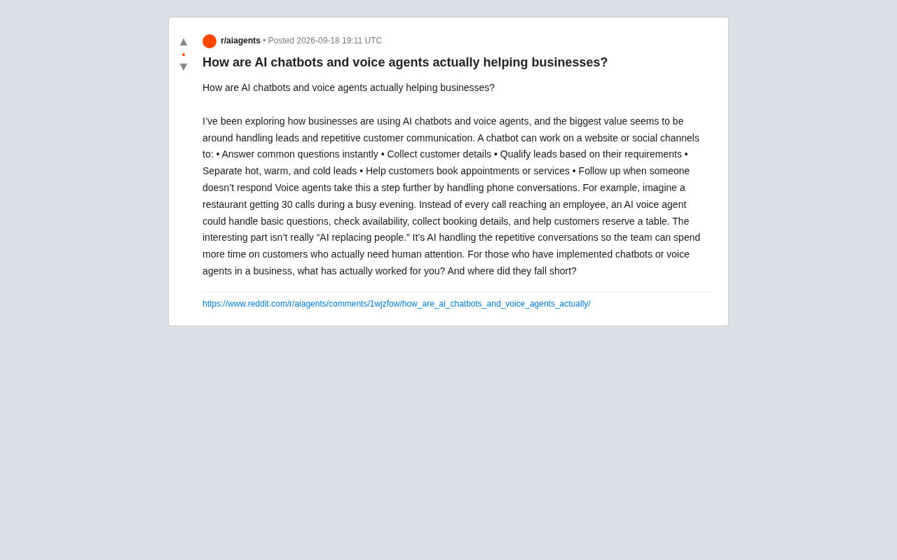 AI Chatbots and Voice Agents: Real Business Value and Limitations in Practice