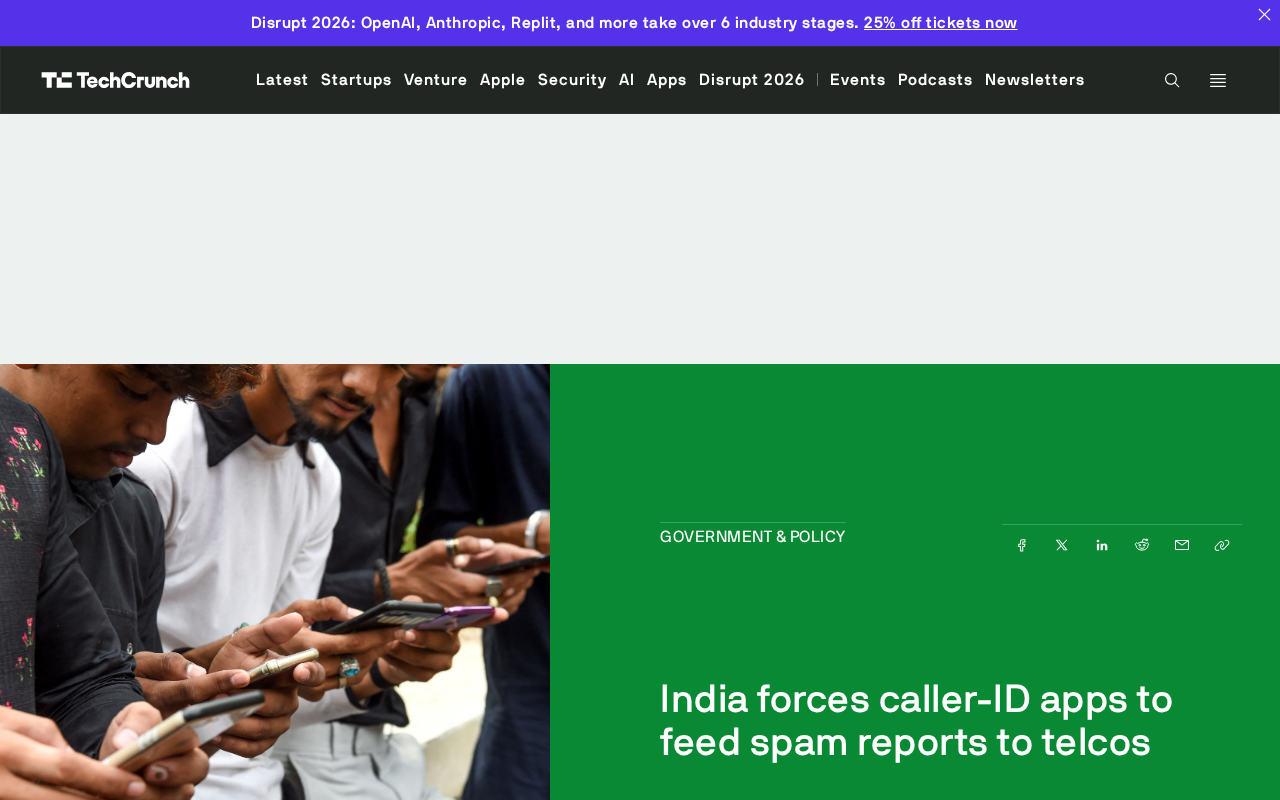 India's New Rules Force Caller ID Apps to Share Spam Data with Telecom Operators