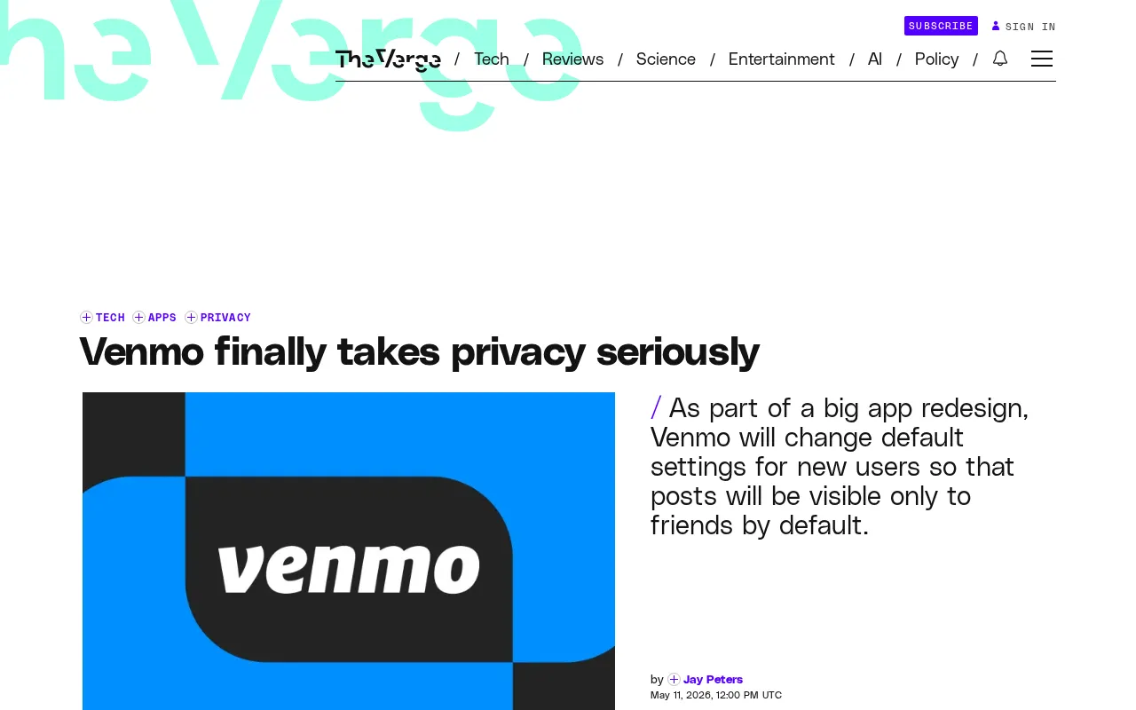 Venmo's Privacy Overhaul: What the Shift from Public by Default to Friends-Only Really Means