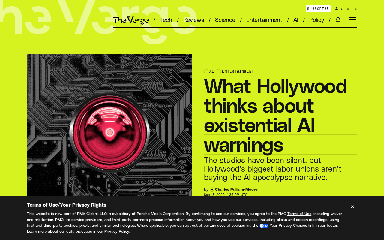 Hollywood's Take on AI Doomsday Warnings: Immediate Threats Matter More Than Existential Ones