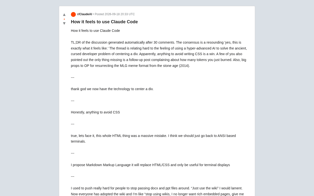 What's It Like Using Claude Code? Developers Are All Feeling the Same Thing