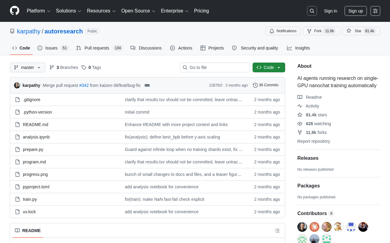 Karpathy Open-Sources autoresearch: A Deep Dive into the AI-Powered Automated Research Tool with 80K Stars