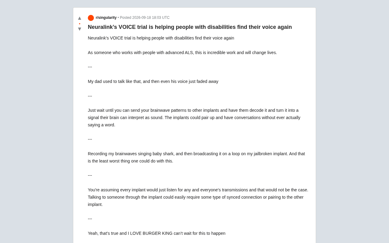 Neuralink VOICE Trial: How Brain-Computer Interfaces Are Restoring 'Voice' to Those Who Have Lost It