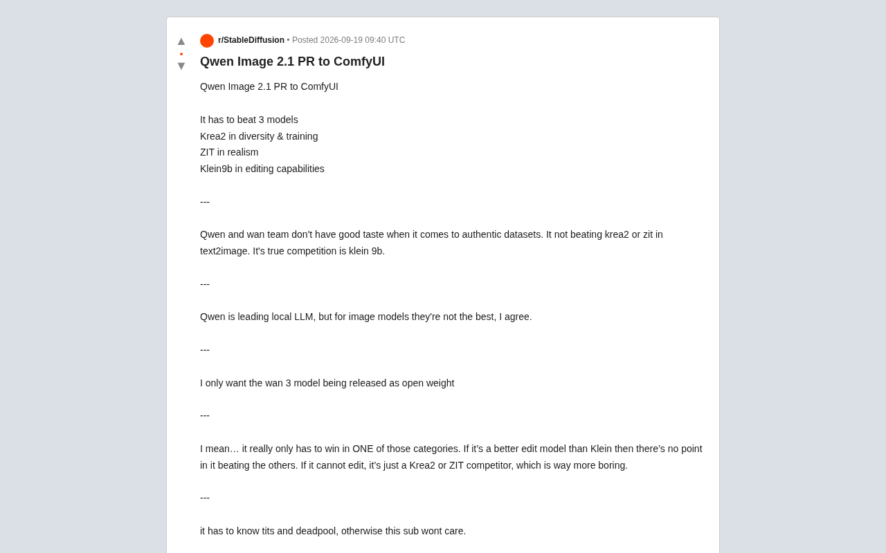 Qwen Image 2.1 Comes to ComfyUI: Can It Shake Up the Open-Source Image Model Landscape?