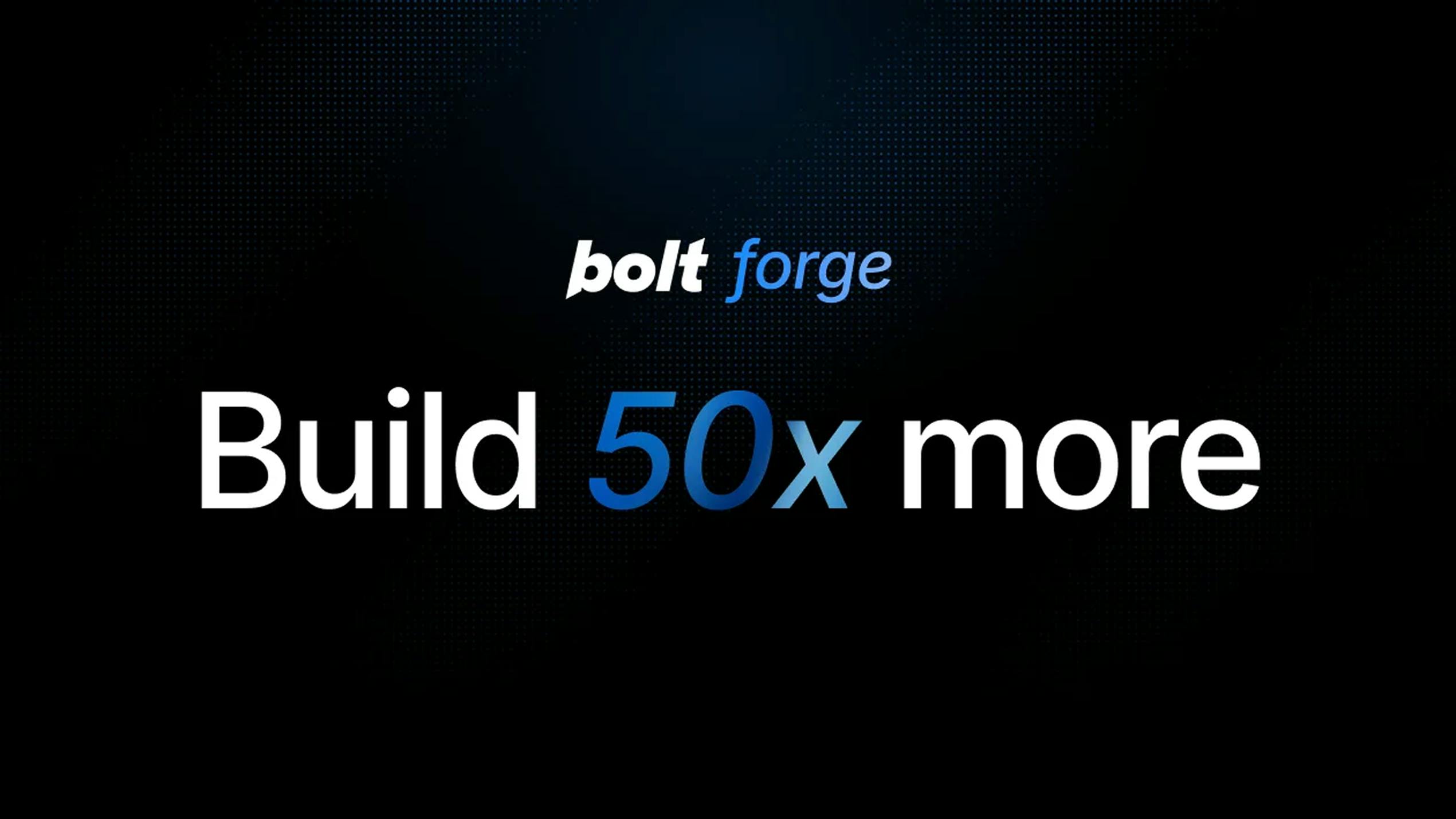 Bolt Forge:开源模型驱动、用量提升50倍的编程Agent