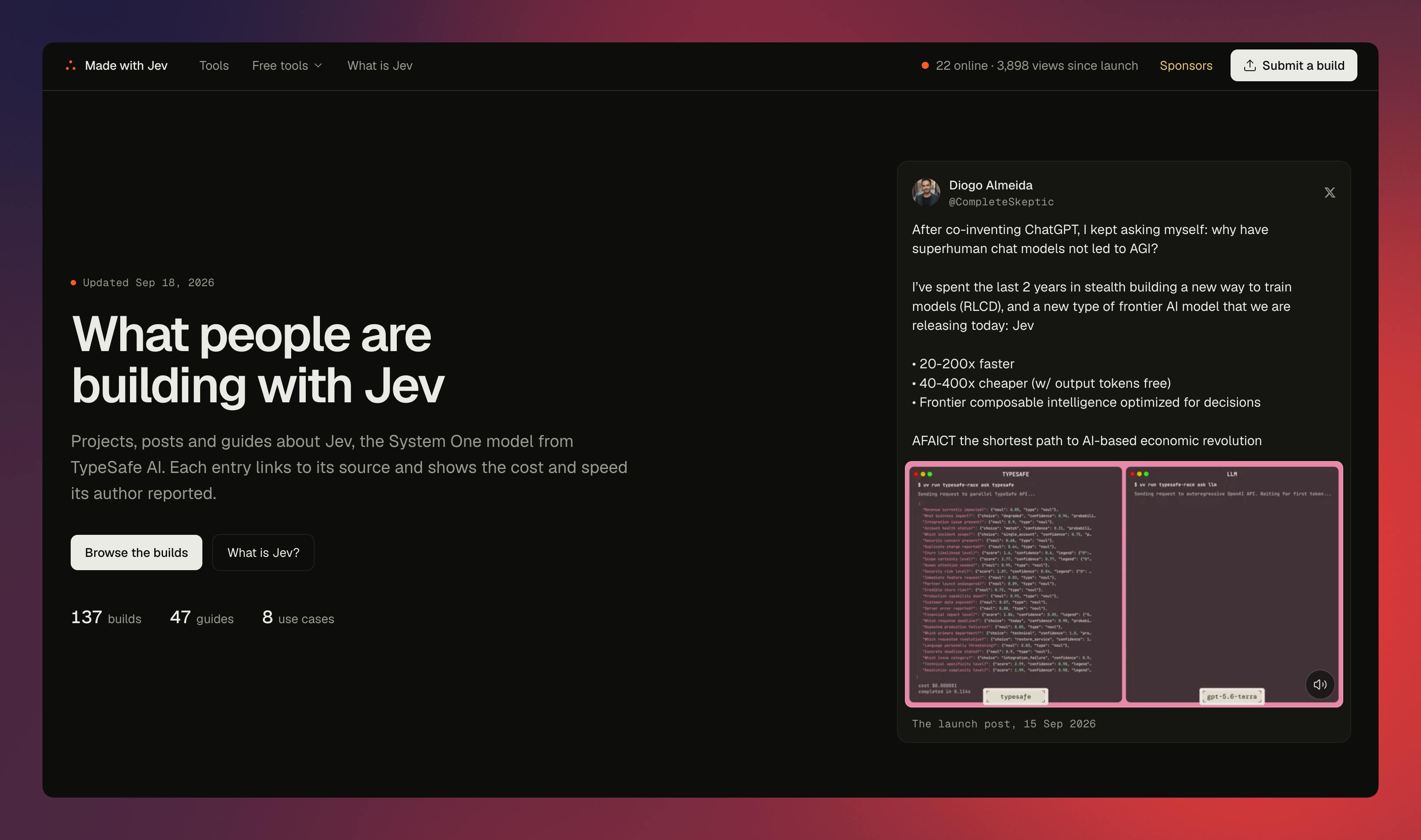 Jev:会做决策的AI模型,半秒内输出行动而非文本