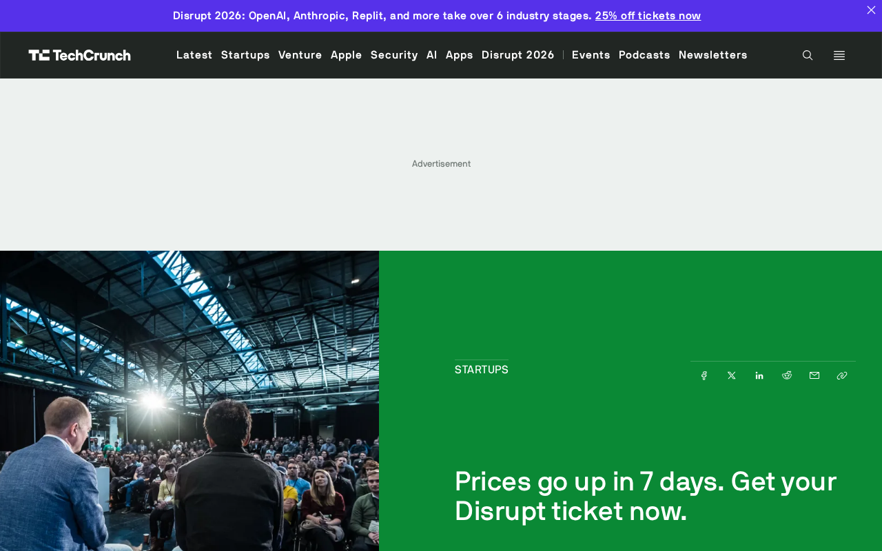 TechCrunch Disrupt Ticket Prices Are Going Up: Your 7-Day Countdown Buying Guide