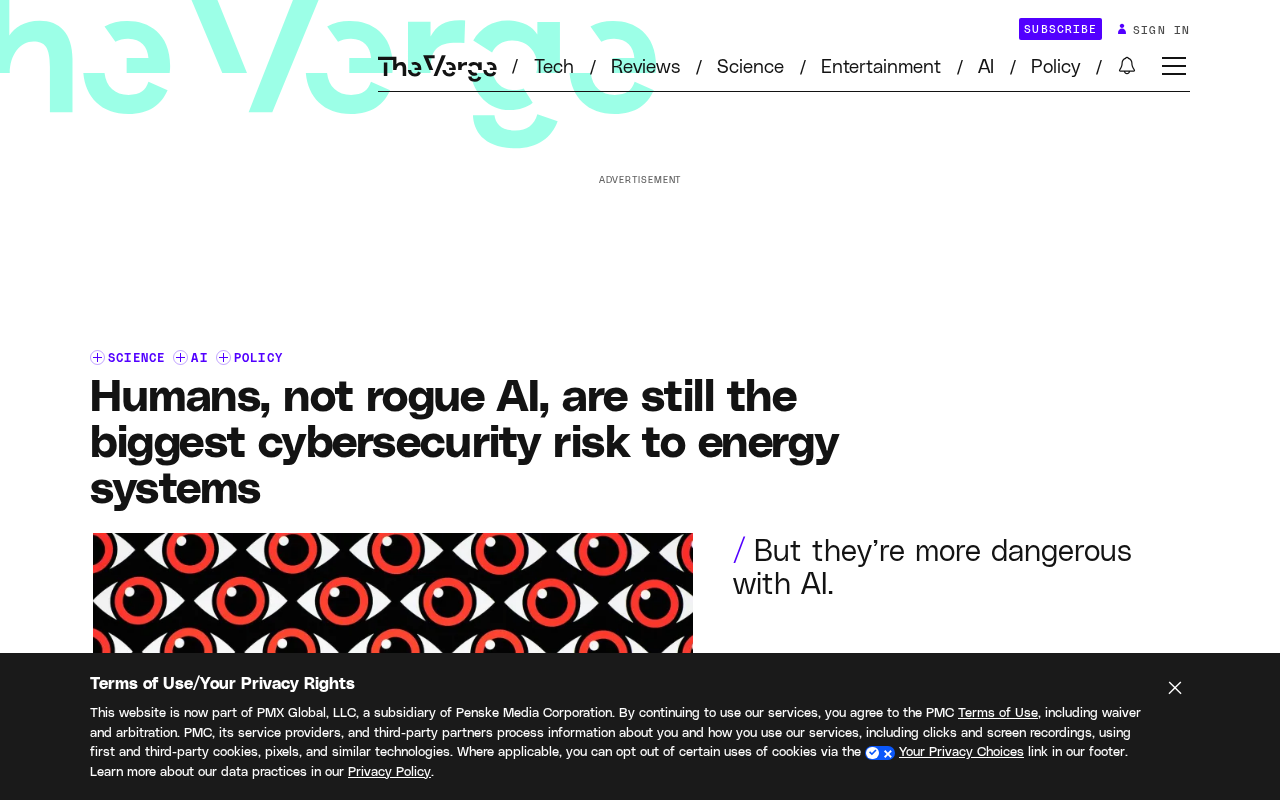 The Biggest Cybersecurity Risk to Energy Systems Isn't Rogue AI — It's People