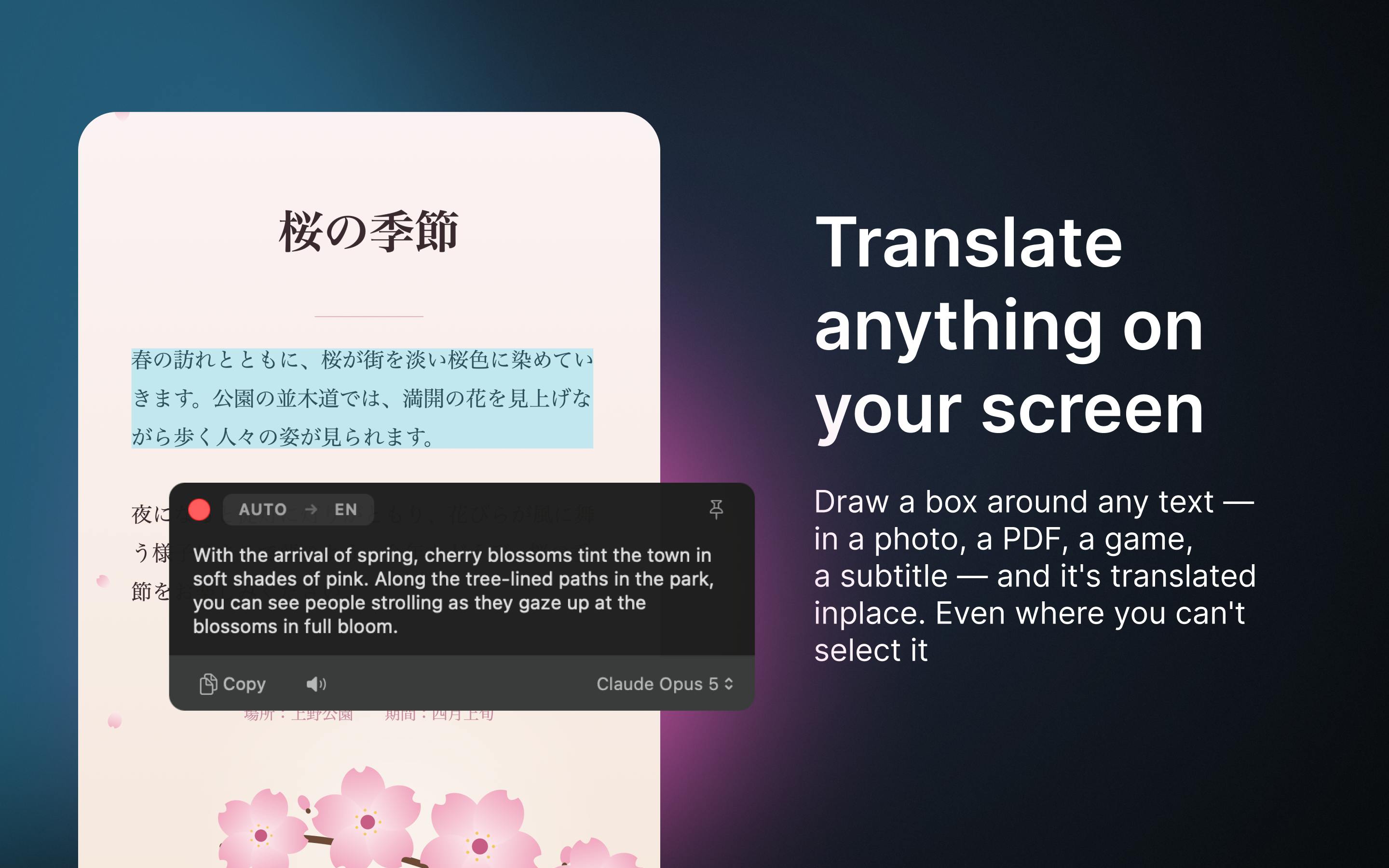 Awnsy: A Mac Offline AI Translation Tool That Translates with Double ⌘C