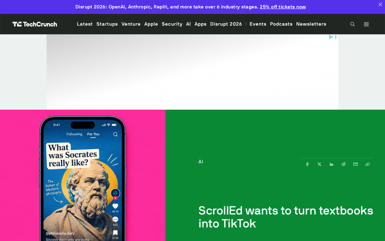 ScrollEd Turns Textbooks into TikTok: The Experiment of Short-Form Educational Content