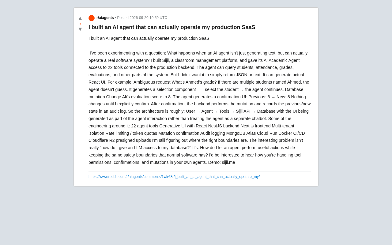 让AI Agent真正操作生产级SaaS:Sijil的架构实践
