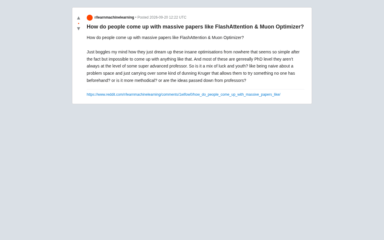 How Were FlashAttention and Muon Born? Dissecting the Methodology Behind Breakthrough Papers