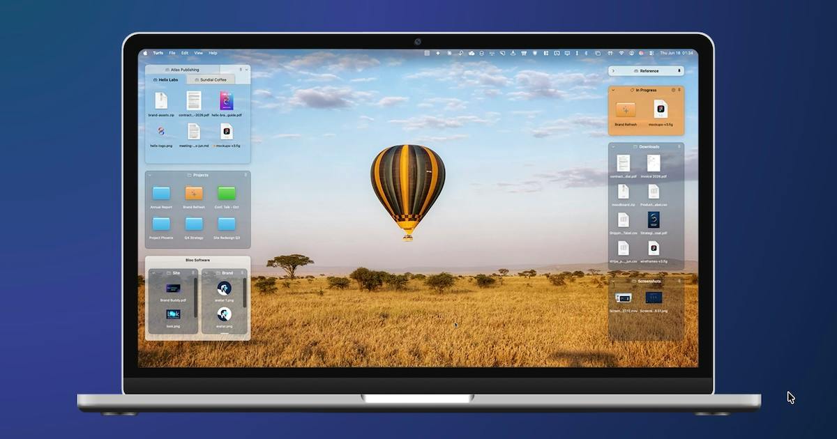 Turfs: Redefining Mac Desktop Organization with "Zones"