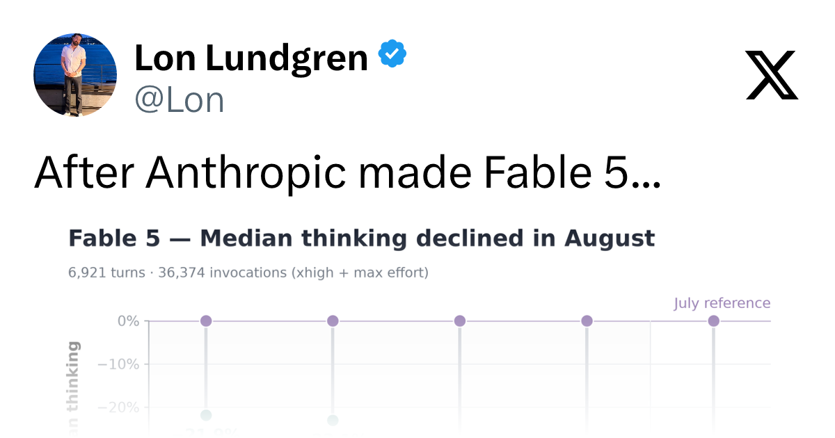 Fable 5 Sparks Debate: Is AI Reasoning Actually Getting Worse?