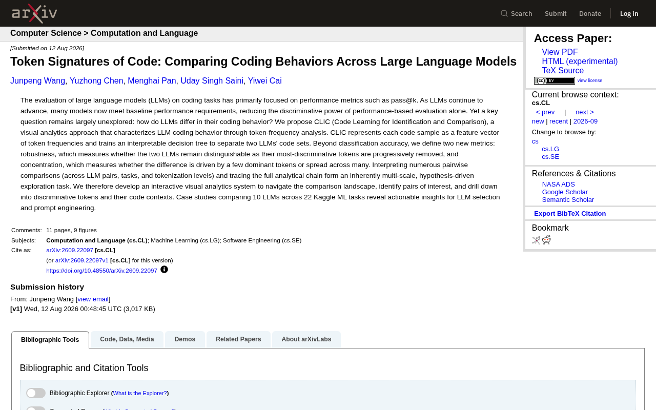 CLIC Framework: Decoding LLM Programming Behavior Differences Through Token Frequency