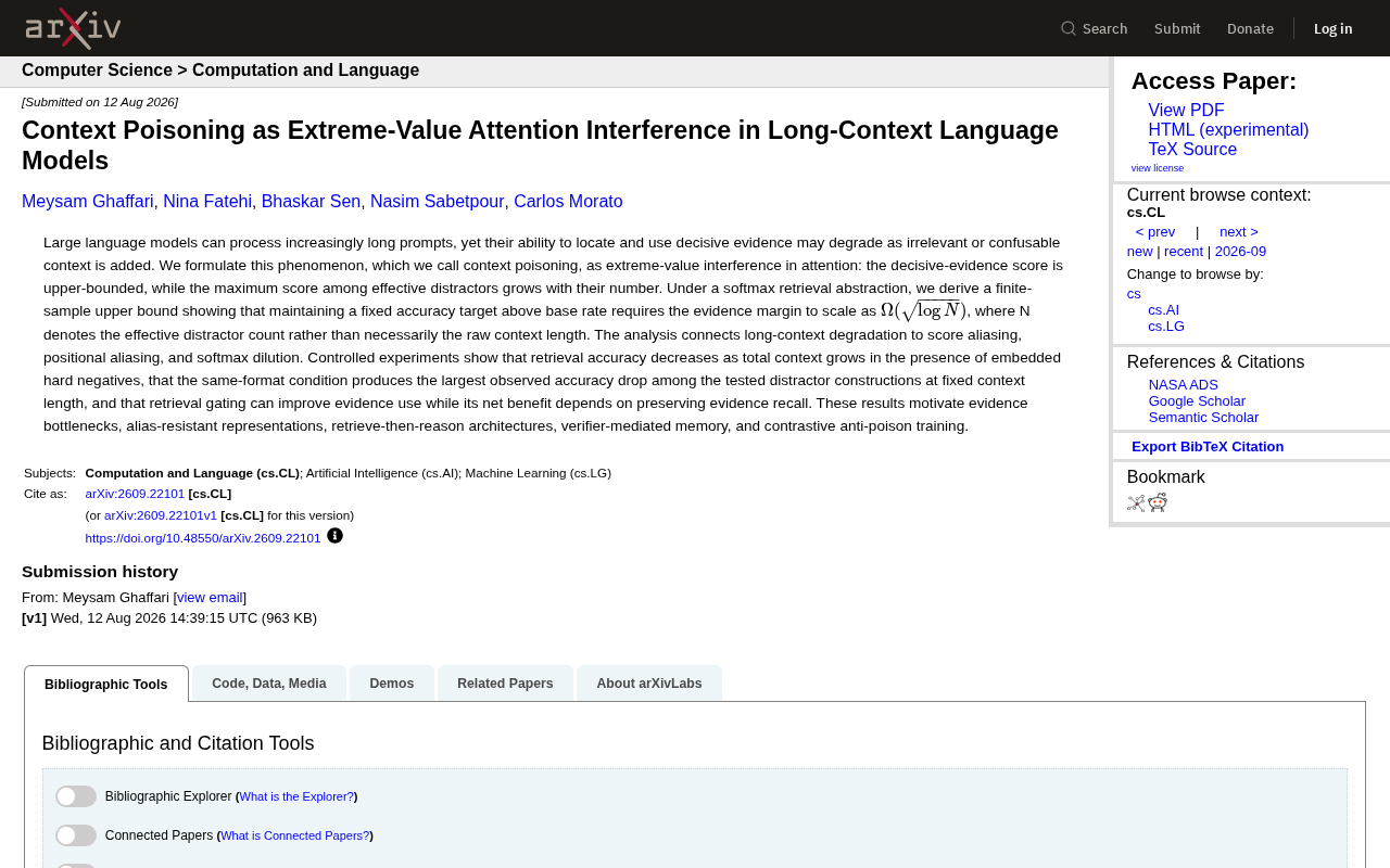 Context Poisoning: Why Long-Context Models Get Derailed by Distractors