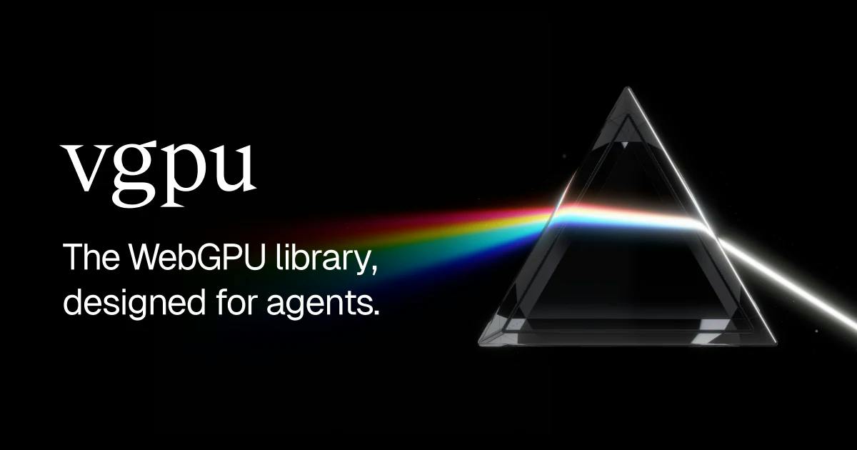 vgpu: A WebGPU TypeScript Library Designed for AI Agents