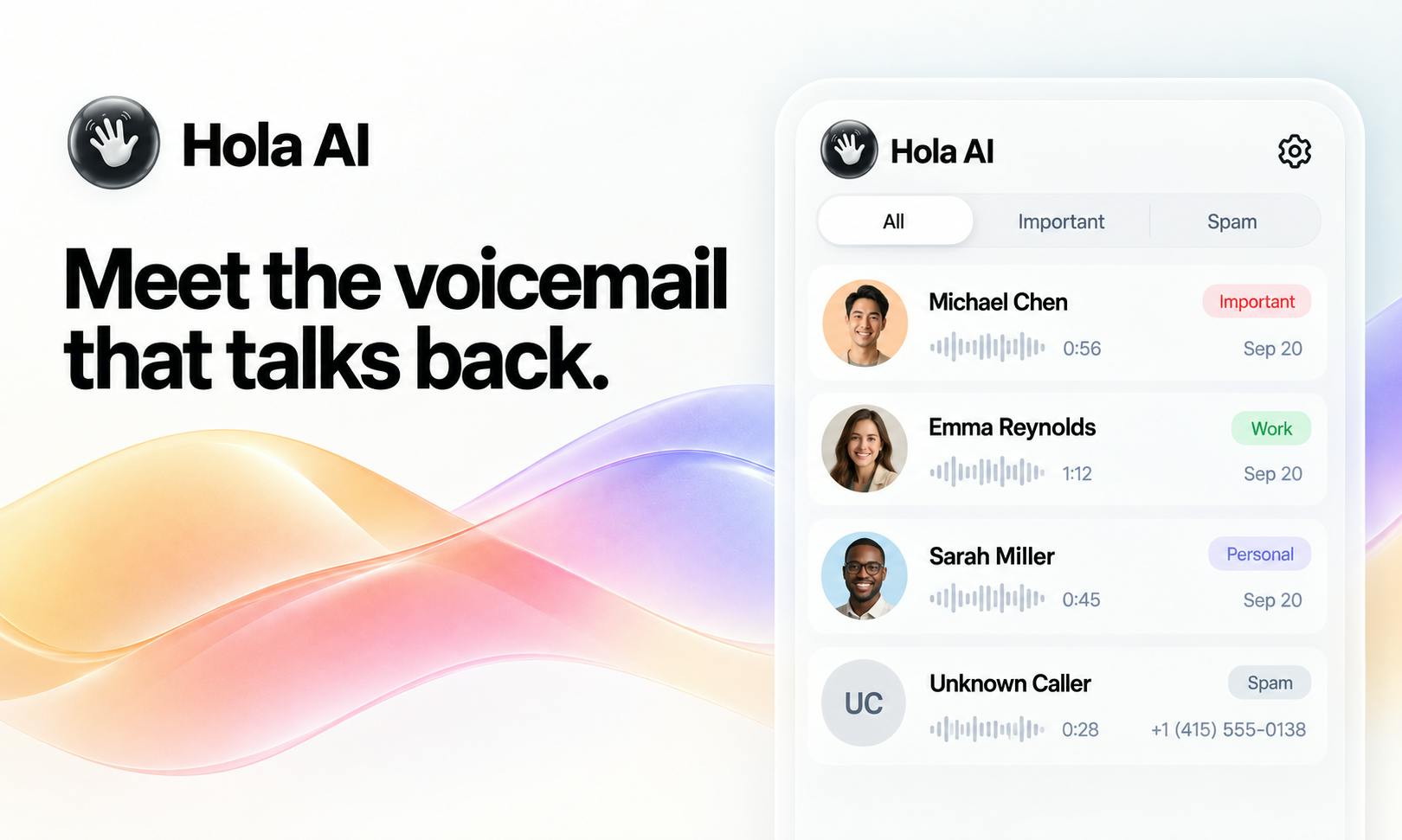 Hola AI:替你接听电话的AI语音助手