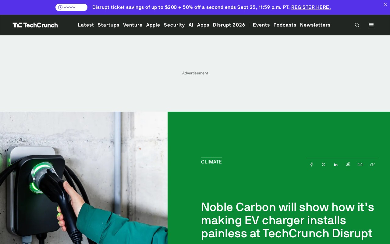 Noble Carbon Smart Circuit Breaker: Install EV Chargers Without Upgrading Your Electrical Panel