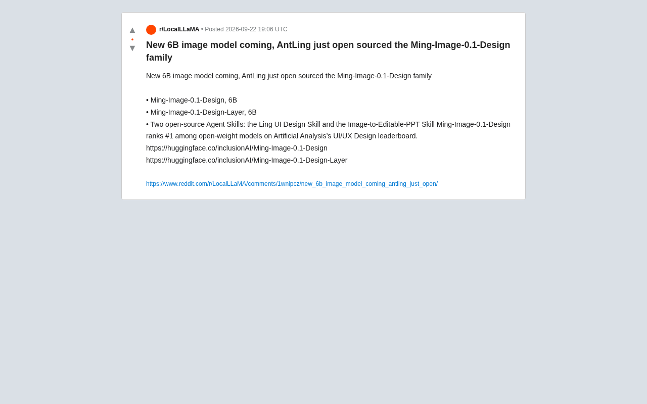 Ant Group's AntLing Open-Sources Ming-Image-0.1-Design: 6B Design Image Model Tops UI/UX Leaderboard