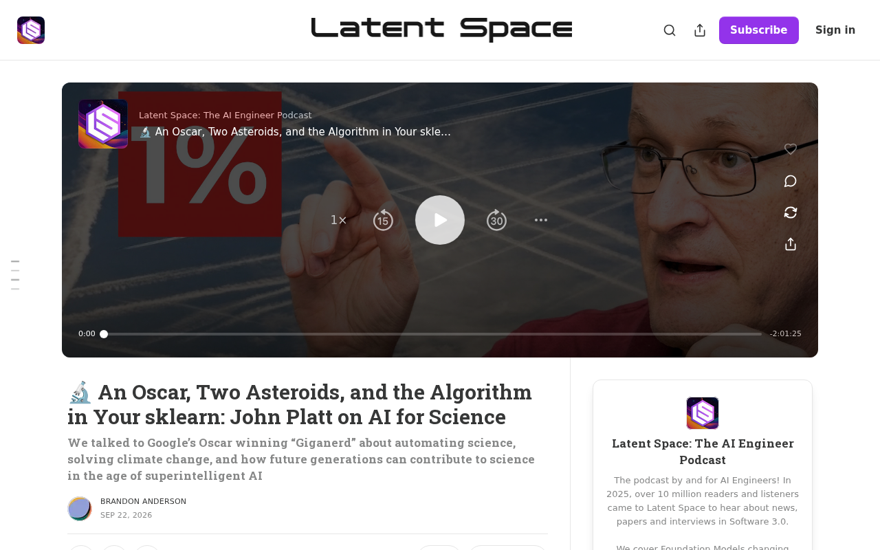 从奥斯卡到SVM算法:John Platt谈AI如何重塑科学研究