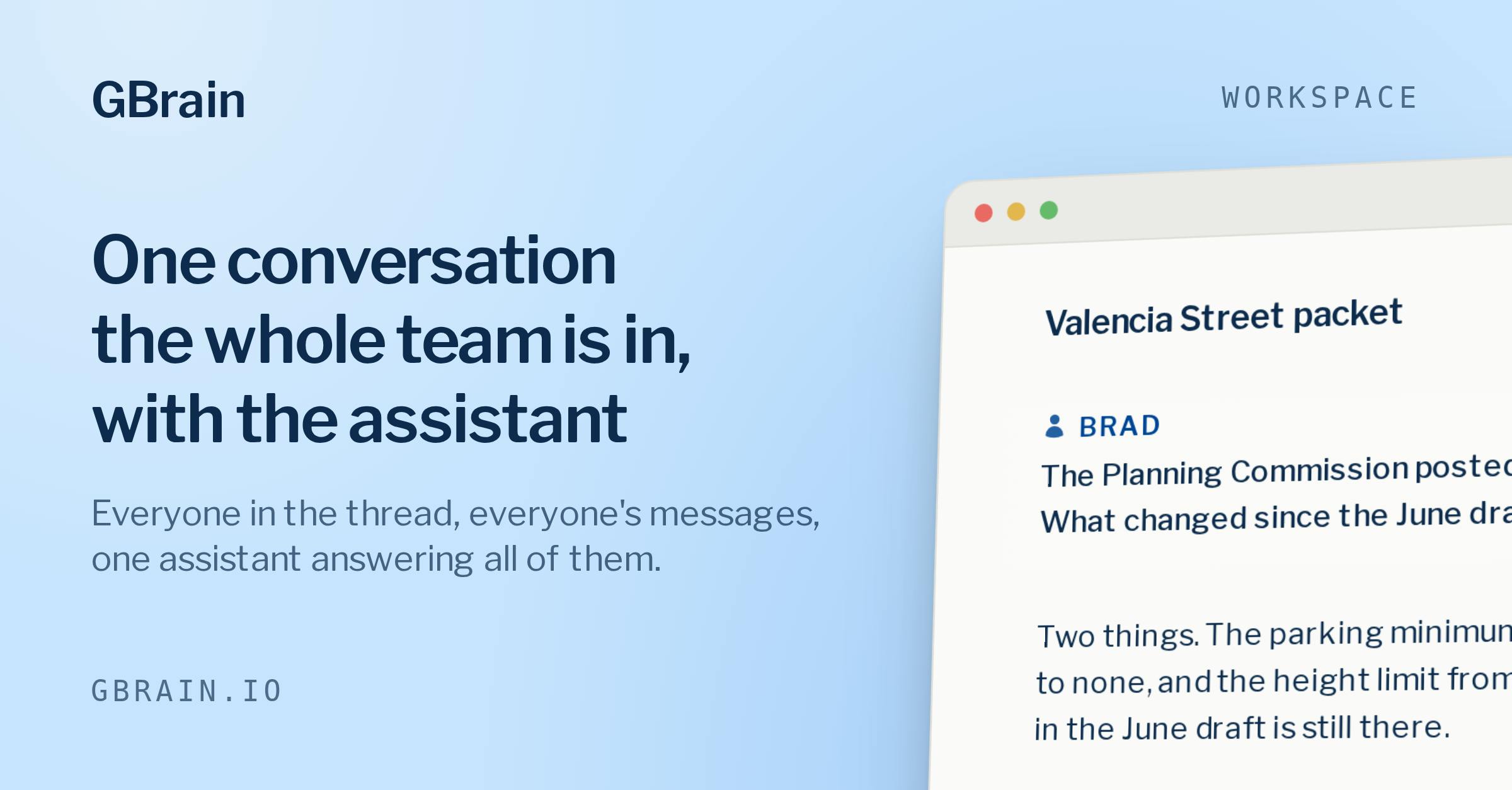 GBrain: A Universal Interface That Gives Every AI Shared Memory and Tools