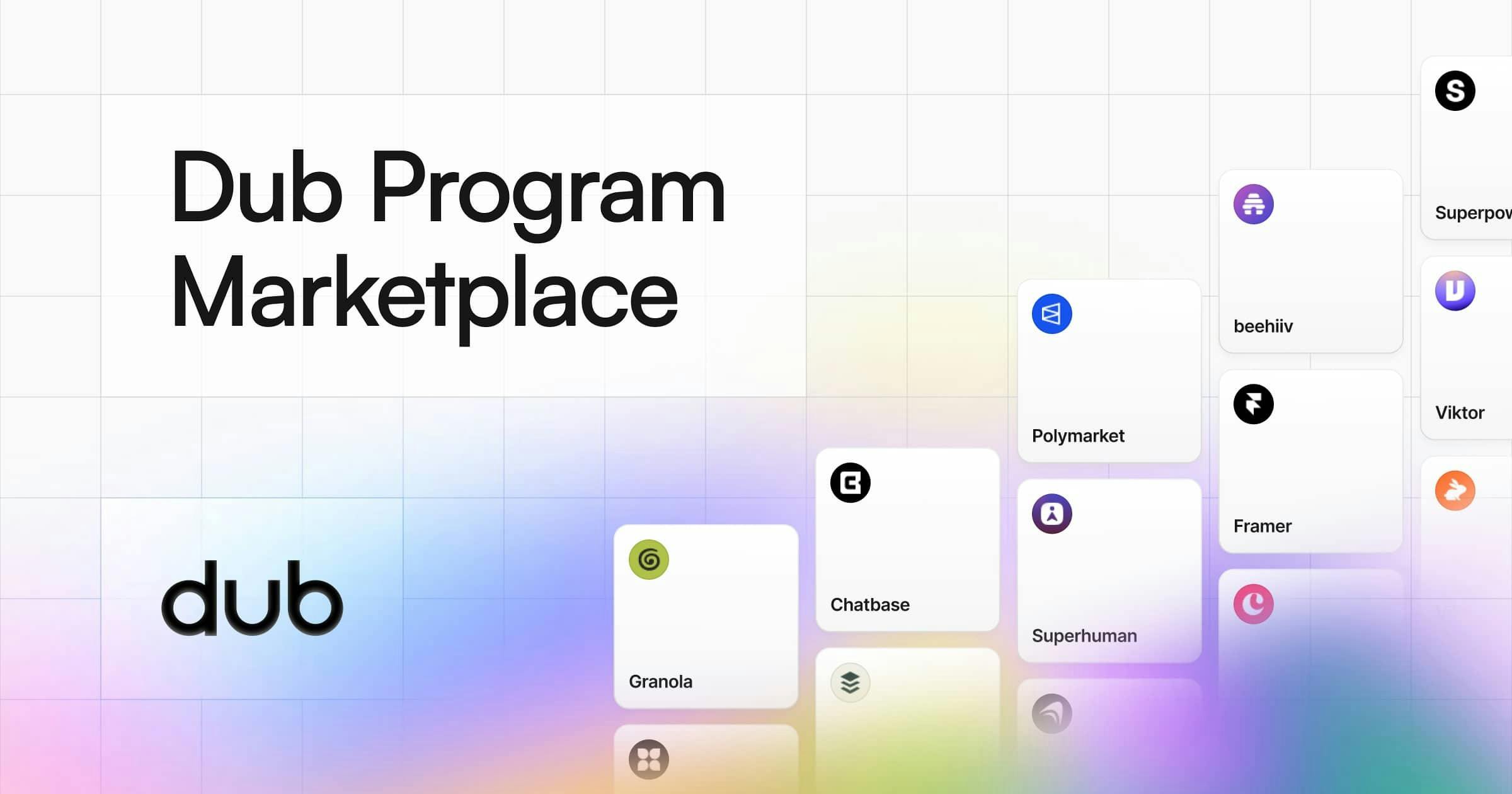 Dub Program Marketplace: A One-Stop SaaS Affiliate Marketing Platform